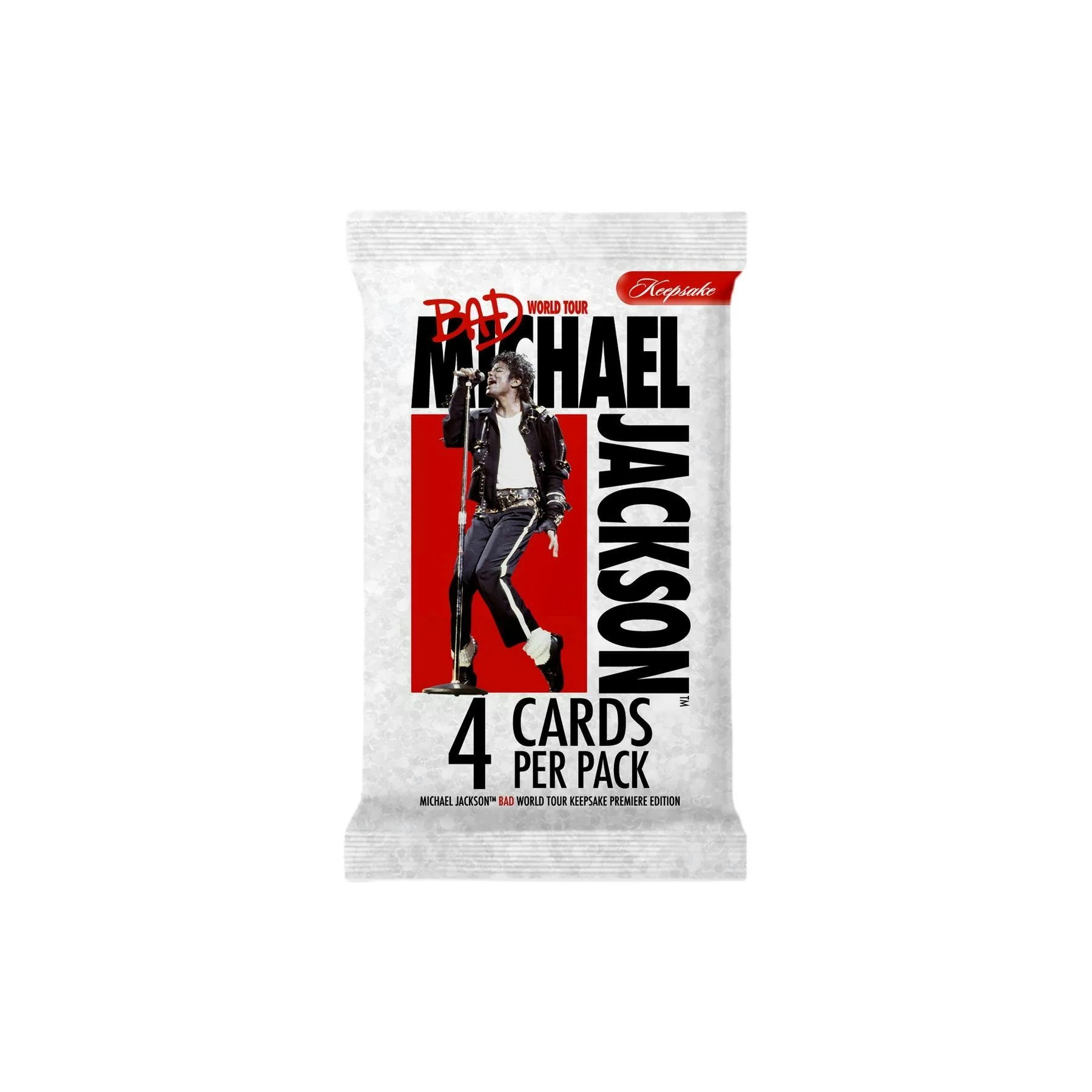 2026 Michael Jackson Bad World Tour Keepsake Premiere Edition Mini Box | Columbia Sports Cards - Image 2