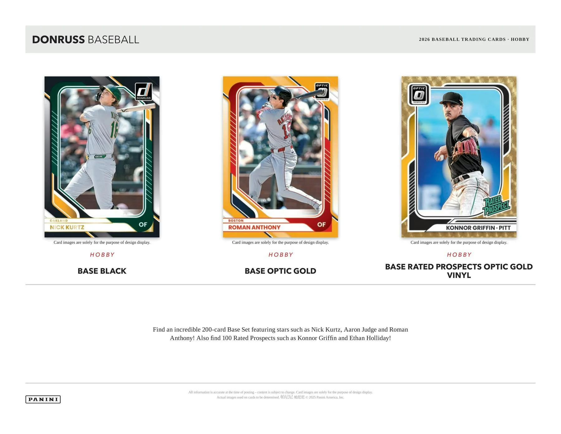 2026 Panini Donruss Baseball Hobby Box | Columbia Sports Cards - Image 2