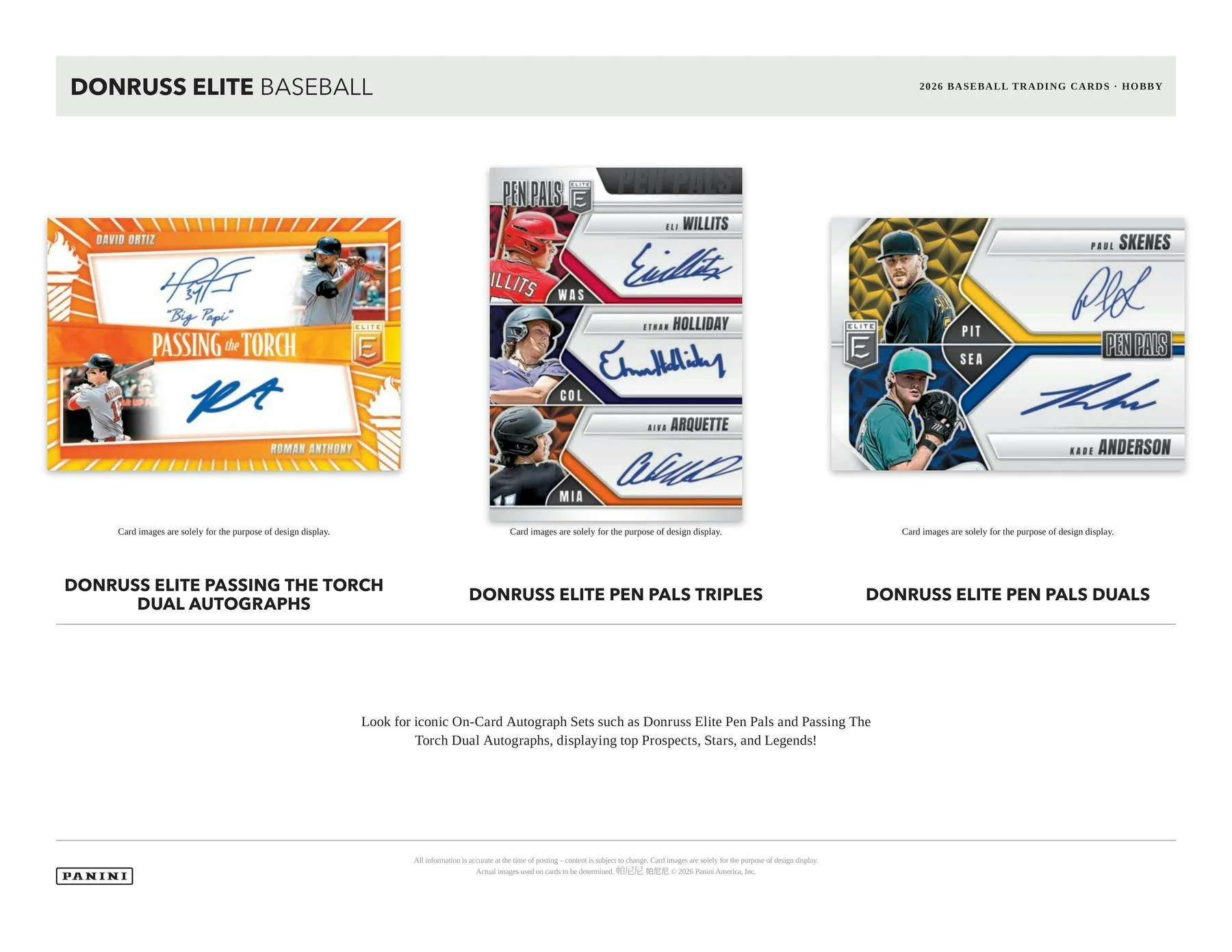 2026 Panini Donruss Elite Baseball Hobby Box | Columbia Sports Cards - Image 4