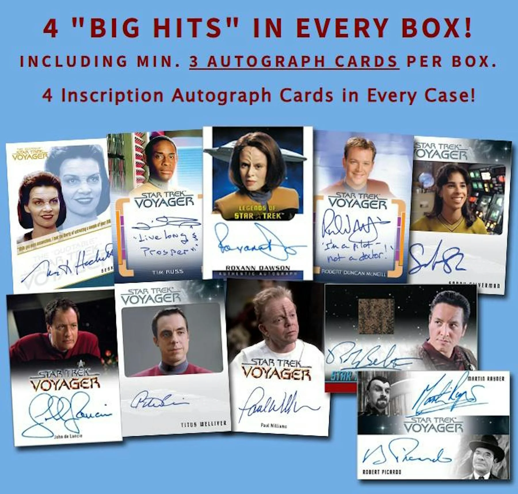 2026 Rittenhouse Star Trek Voyager Archives & Inscriptions Hobby Box | Columbia Sports Cards - Image 4