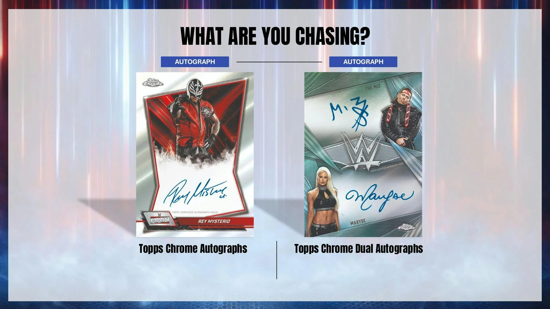 2026 Topps Chrome WWE Wrestling Blaster Box | Columbia Sports Cards - Image 4