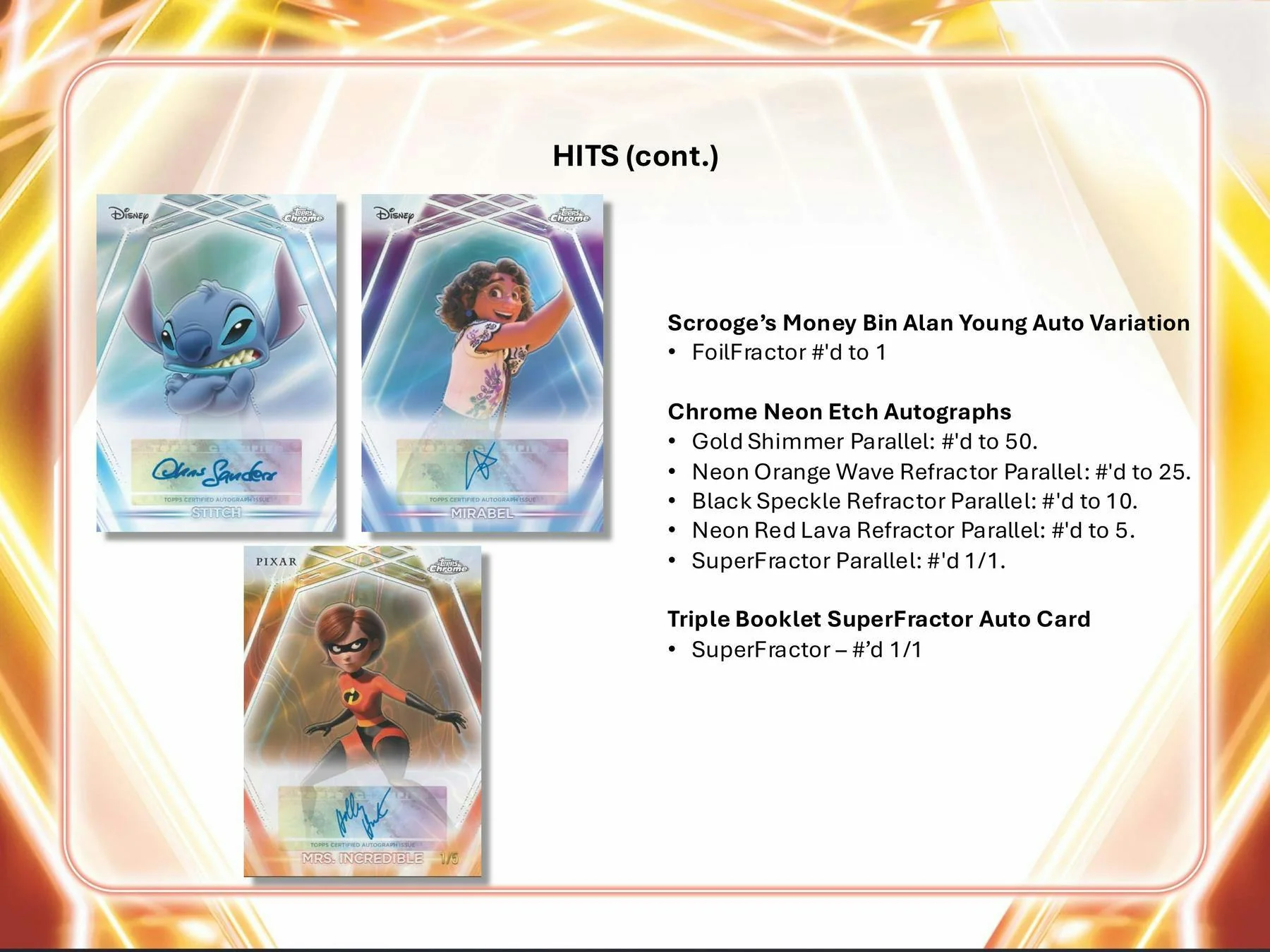2026 Topps Disney Neon Blaster Box | Columbia Sports Cards - Image 8