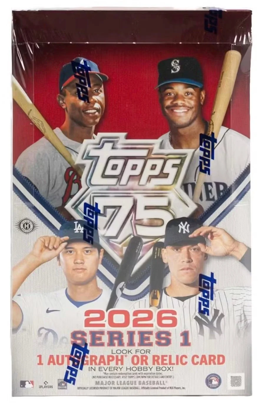 2026 Topps Series 1 Baseball Hobby Box | Columbia Sports Cards
