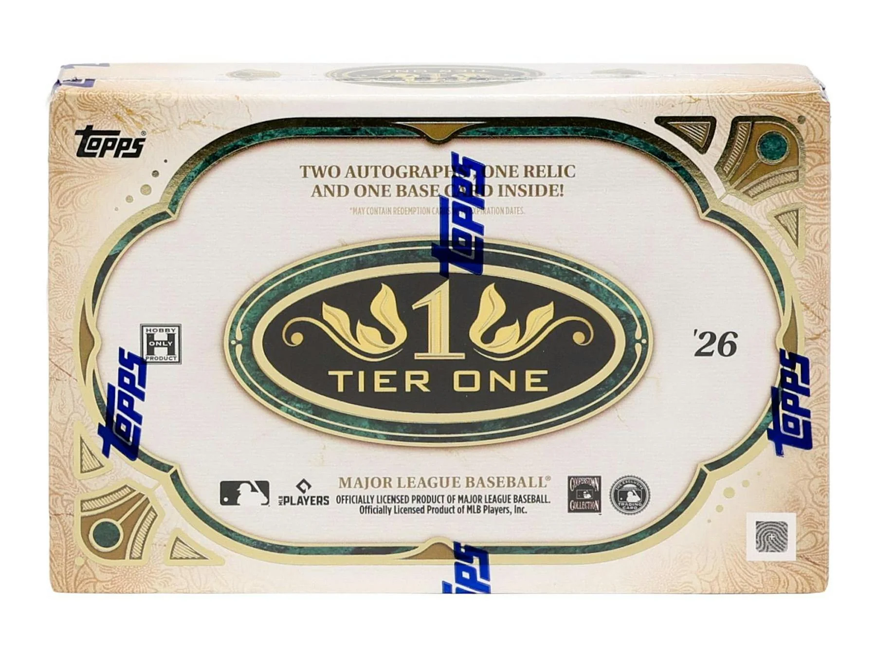 2026 Topps Tier One Baseball Hobby Box | Columbia Sports Cards