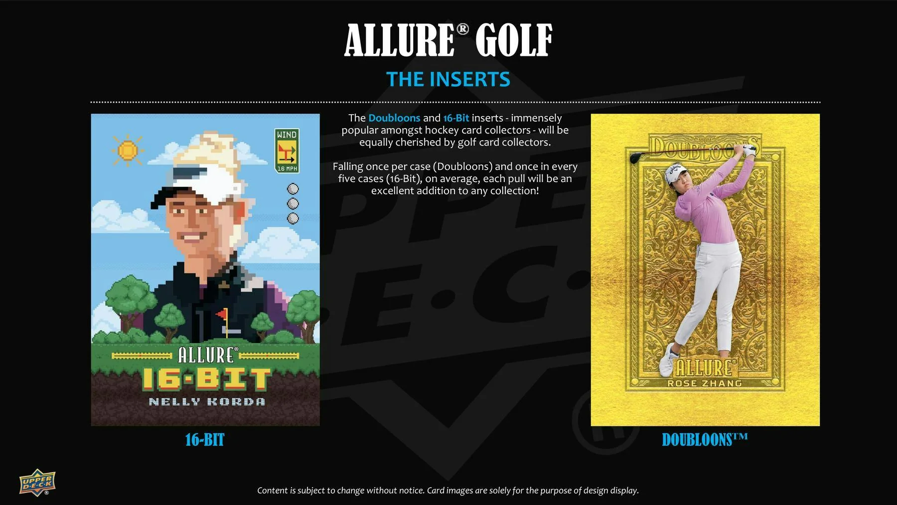 2026 Upper Deck Allure Golf Hobby Box - Image 7