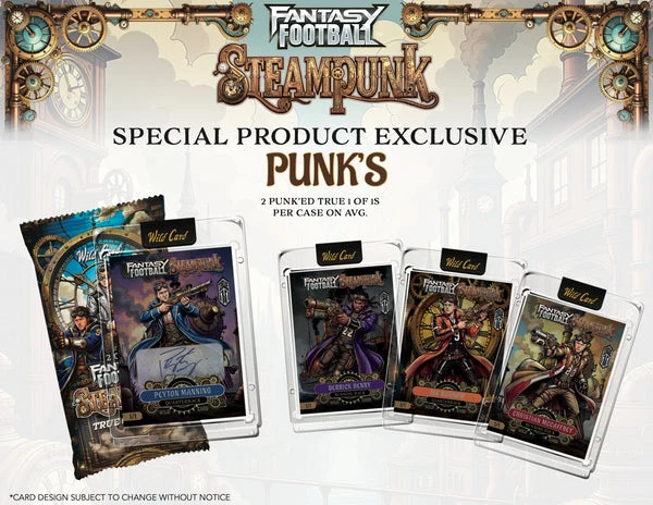 2026 Wild Card Fantasy Football: Steampunk Hobby Box | Columbia Sports Cards - Image 4