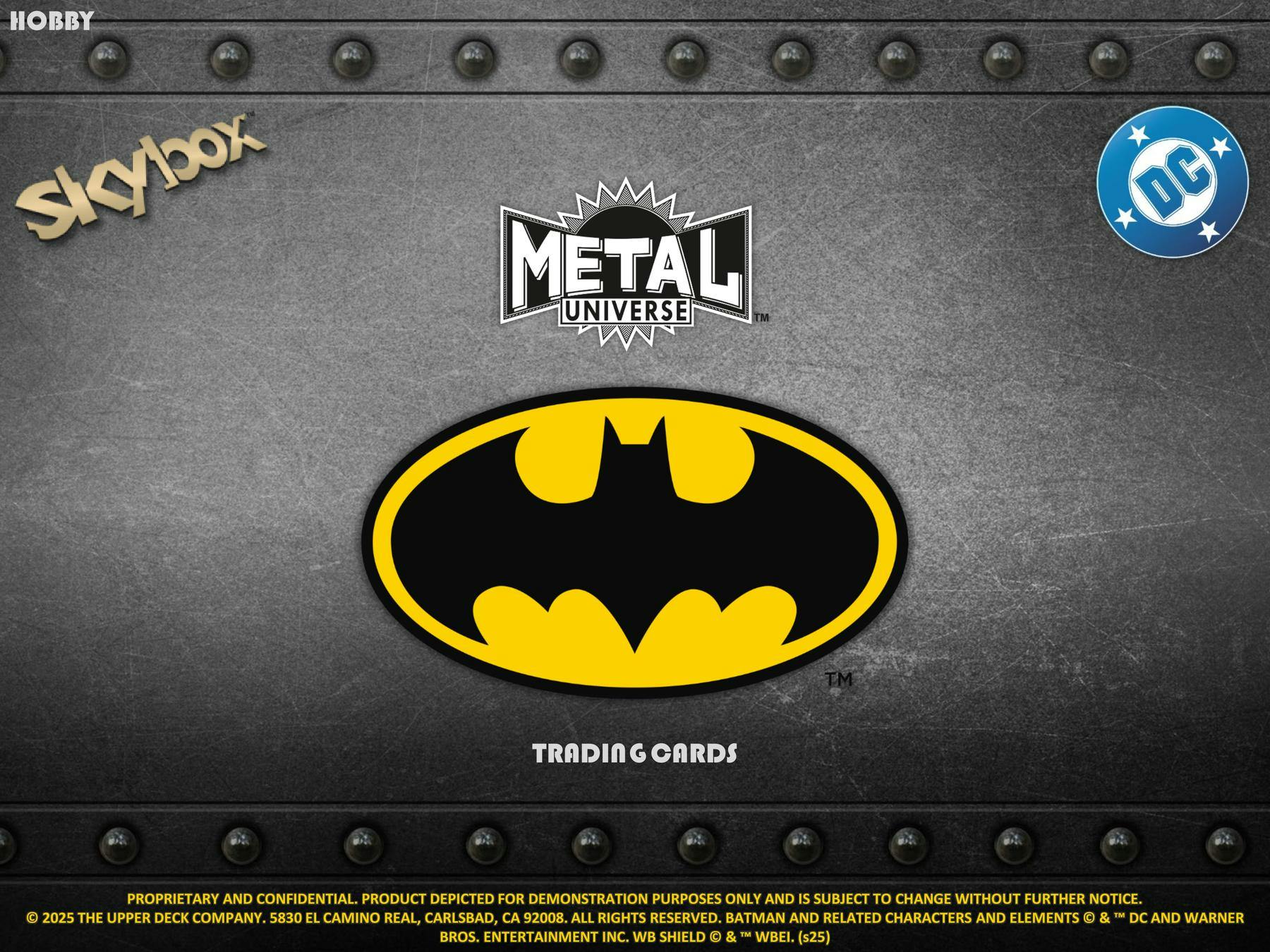 2025 Upper Deck Skybox Metal Universe Batman Hobby Box | Columbia Sports Cards - Image 4