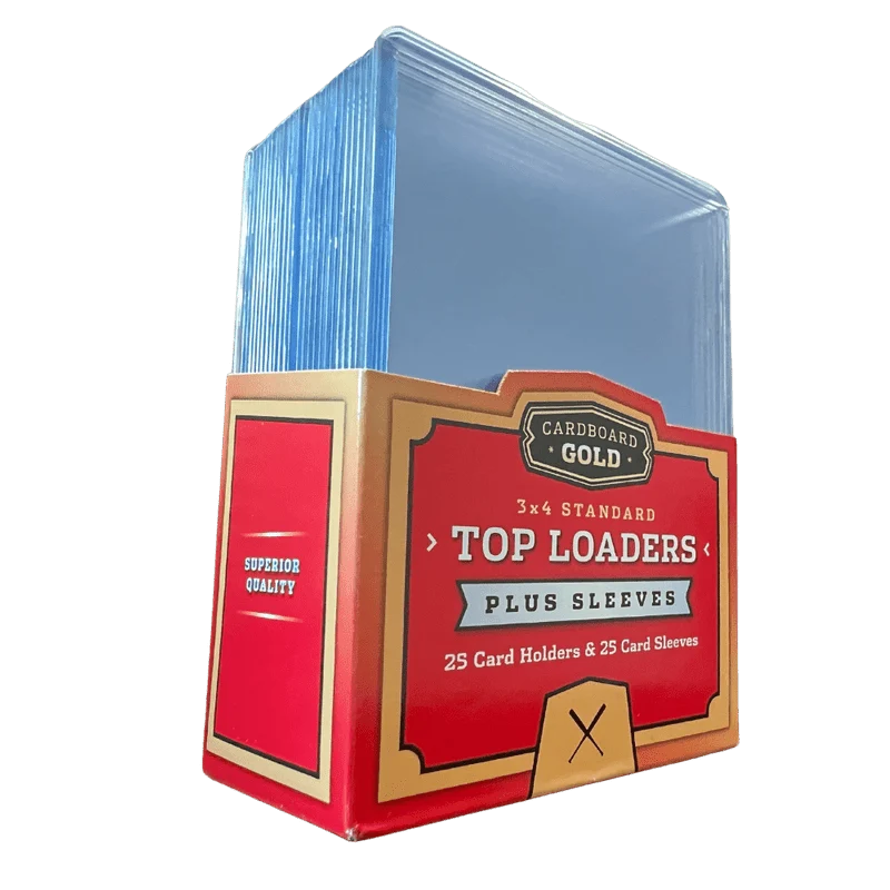 Ultra CBG Pro Regular Card Size Toploaders with Soft Sleeves Combo- 1000ct Case