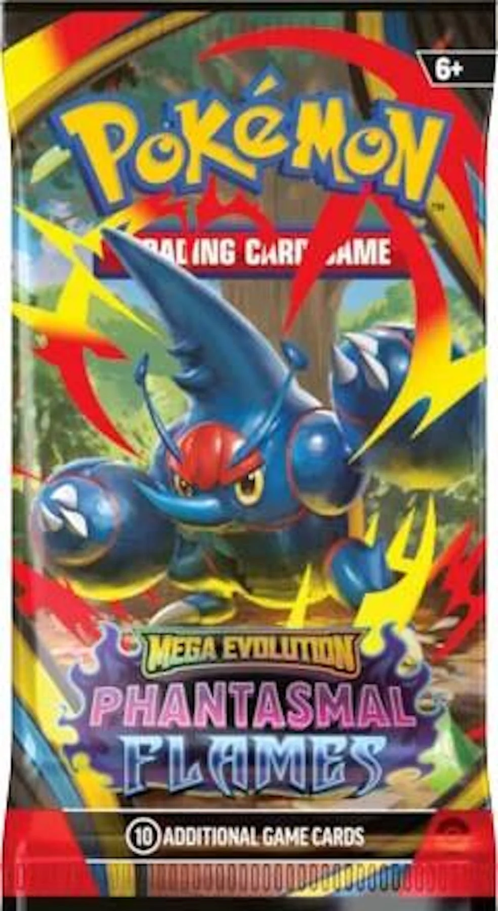 Pokémon Mega Evolution Phantasmal Flames Booster Bundle (6 Packs) - Image 7