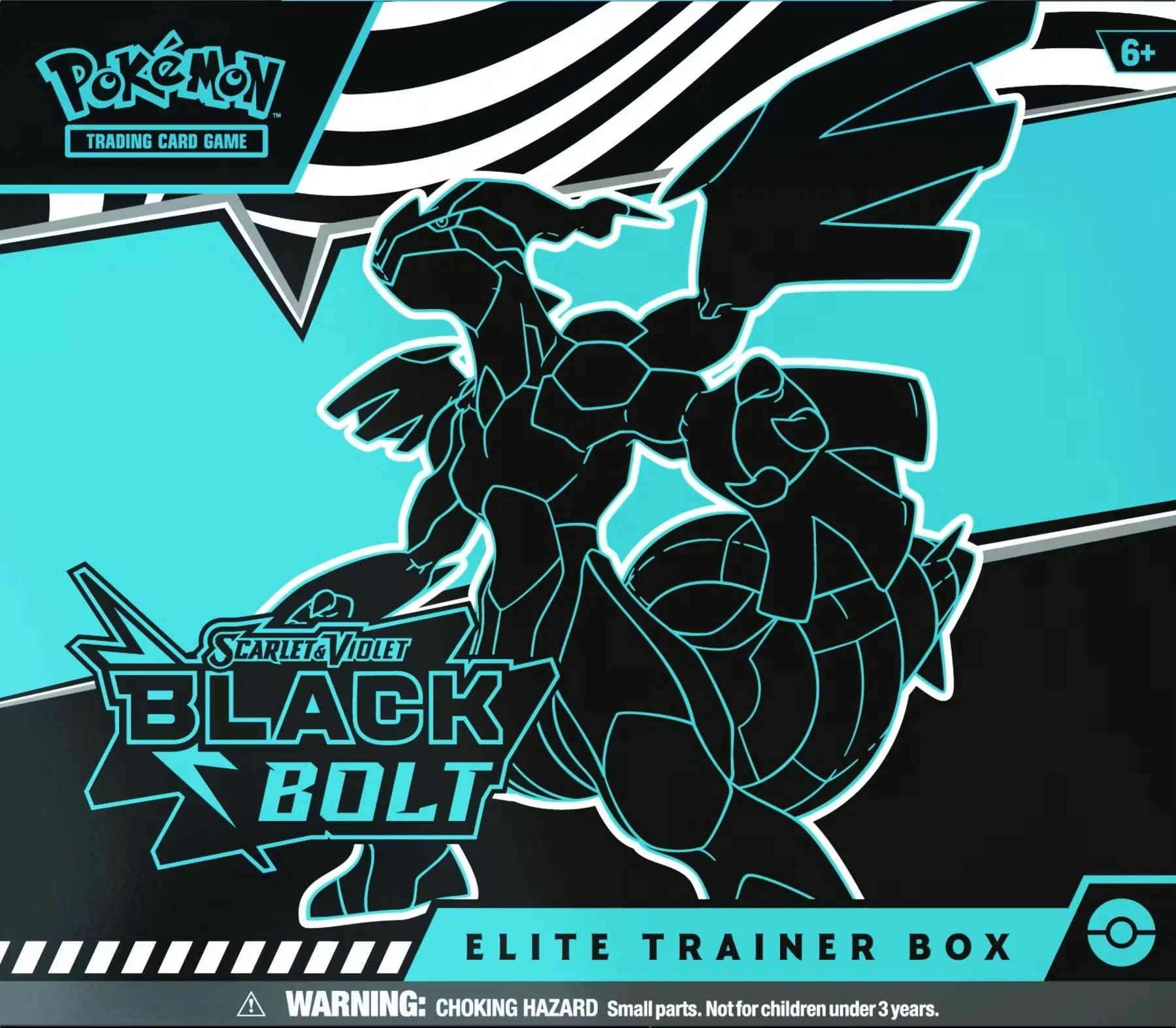 Pokémon Scarlet & Violet: Black Bolt Elite Trainer Box | Columbia Sports Cards & More