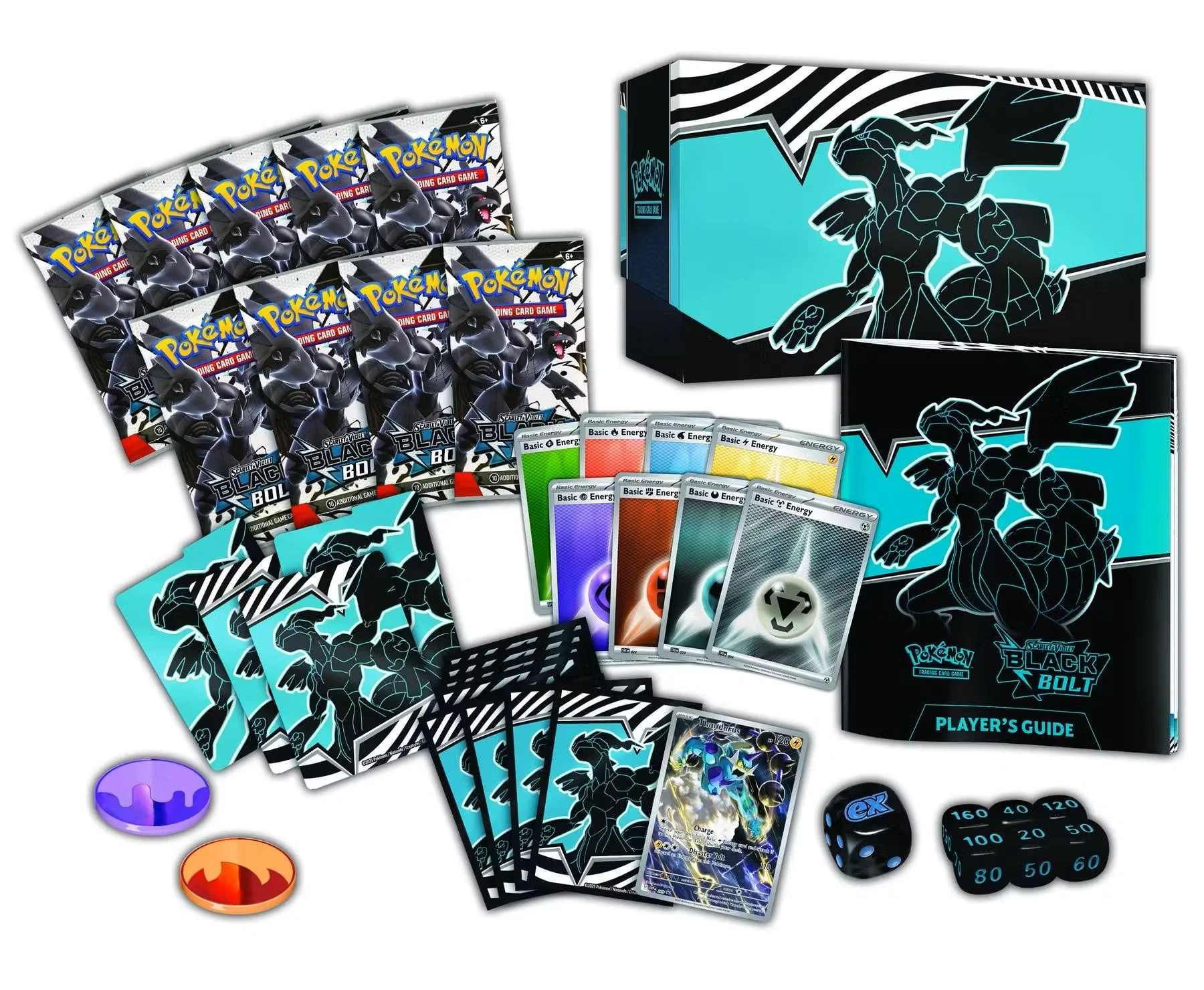 Pokémon Scarlet & Violet: Black Bolt Elite Trainer Box | Columbia Sports Cards & More - Image 2