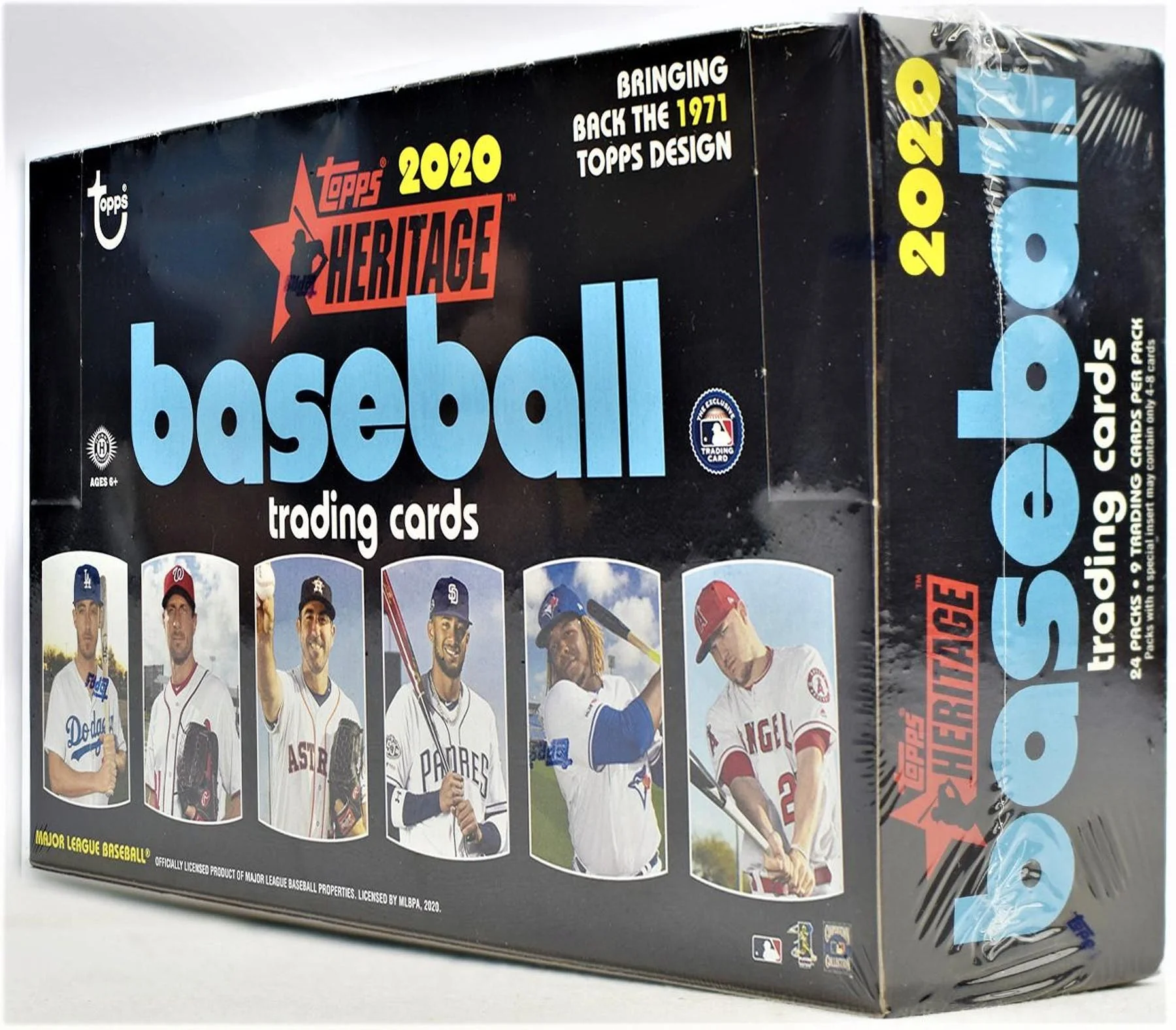 2020 Topps Heritage Baseball Hobby Box - Image 2